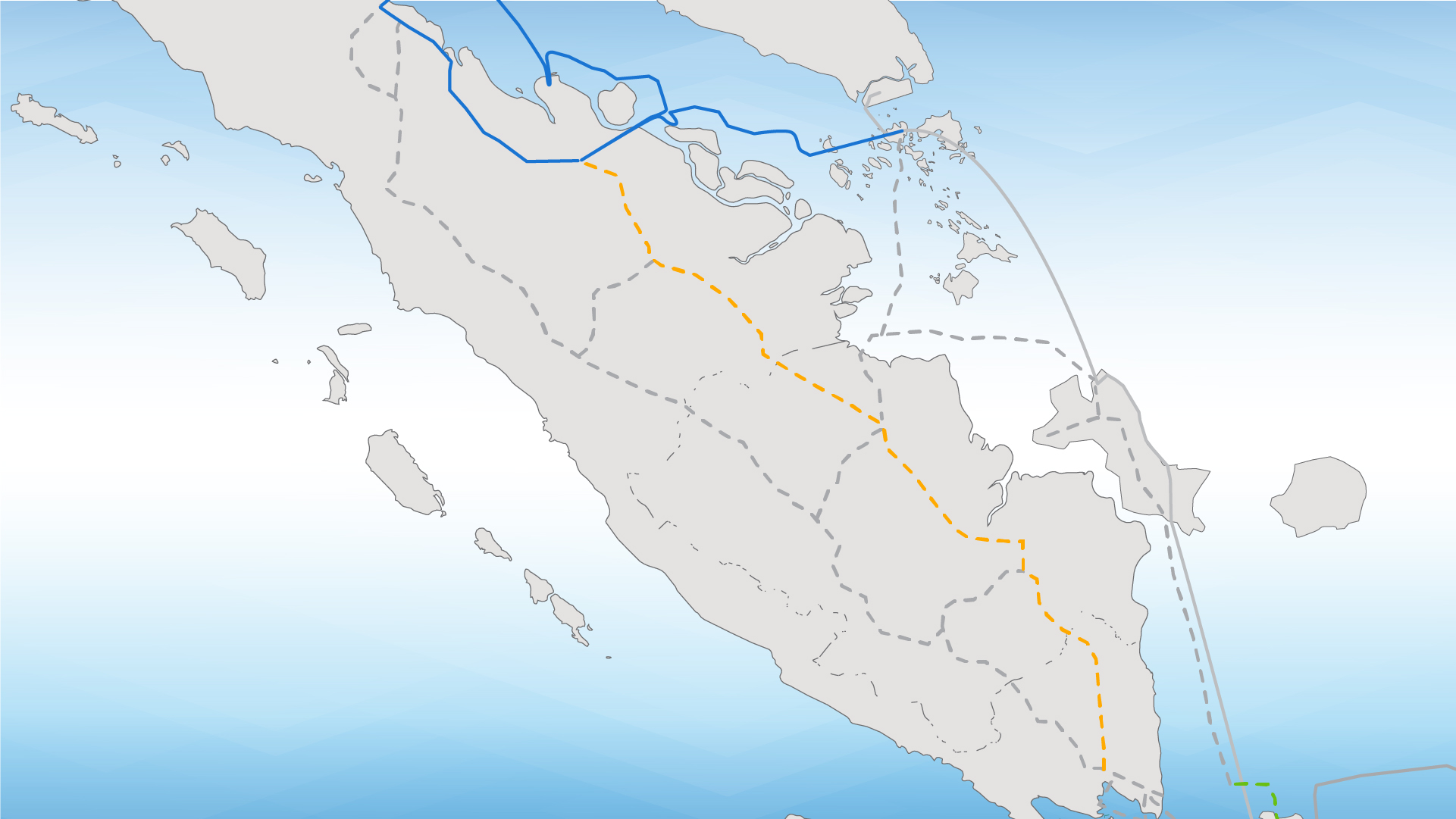 gambar dari  Backbone Plan Sumatera Phase 1